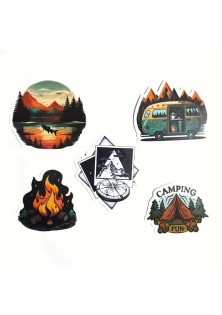 Kamçı Sticker Seti Kamp