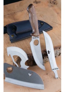 Kabzeli Kamp Pro Bıçak Seti - 4 Başlıklı Kabzeli Kamp Pro Bıçak Seti - 4 Başlıklı