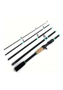 5 Parça Karbon Baitcasting Olta Kamışı 5 Parça Karbon Baitcasting Olta Kamışı