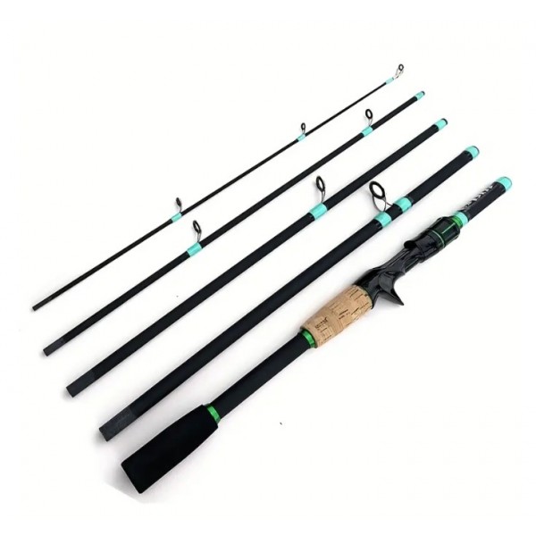 5 Parça Karbon Baitcasting Olta Kamışı 5 Parça Karbon Baitcasting Olta Kamışı