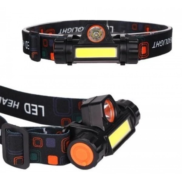 CATA CT-9120 Mir Led Kafa Feneri (Şarjlı) Çift Fonksiyonlu